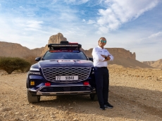 다카르 랠리 사막 주행. 제네시스 ‘GV80 데저트 에디션’