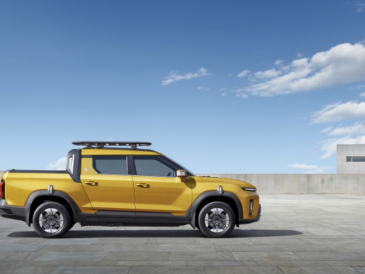 3300만원대, 국내 최초 전기픽업 무쏘EV 출시